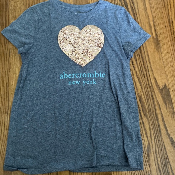abercrombie sequin top